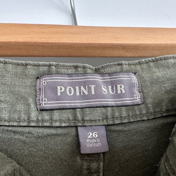 J. Crew Olive Green Wide Leg Pants--size 26 - Picture 5 of 7